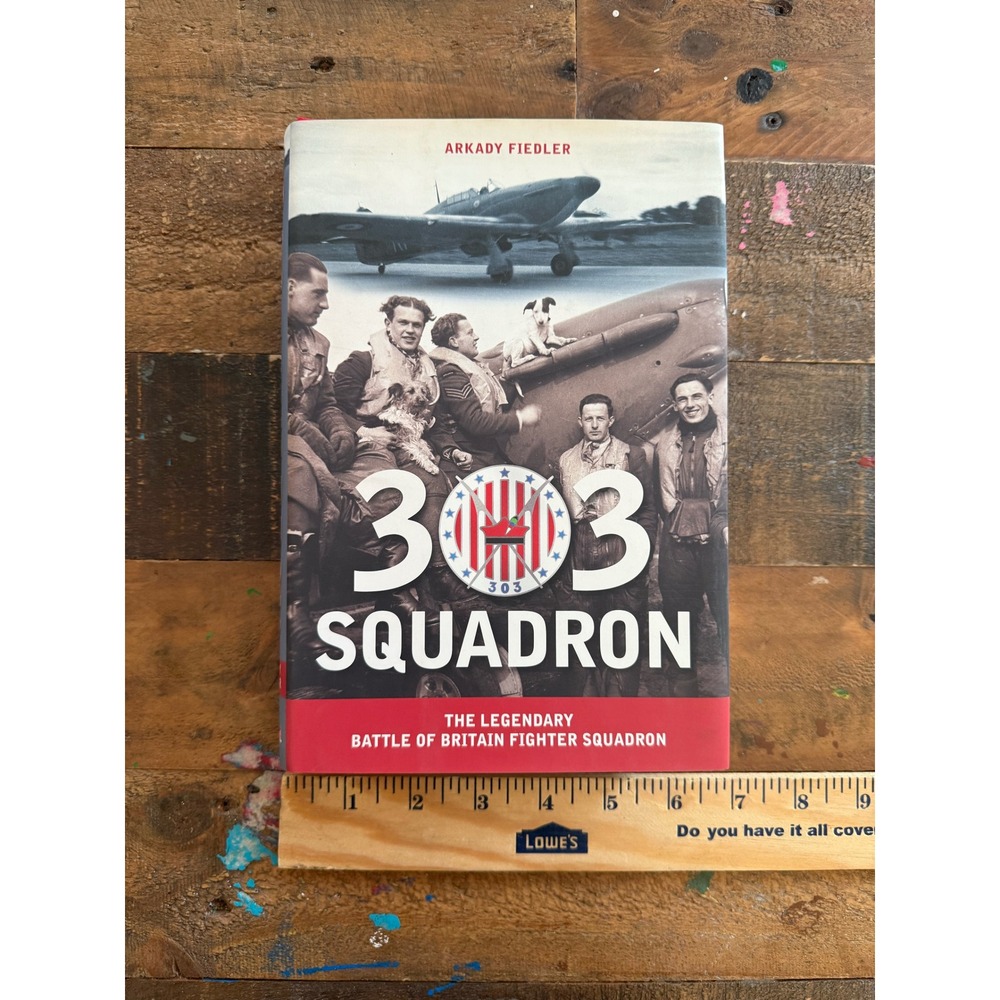 303 Squadron Arkady Fiedler Battle of Britain History Book Club Hardcover WWII